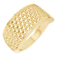 RI-9300 Yellow Gold Ring UNSET - Main View