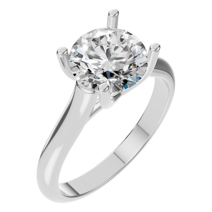 Solitaire Ring Mounting - Round 8mm