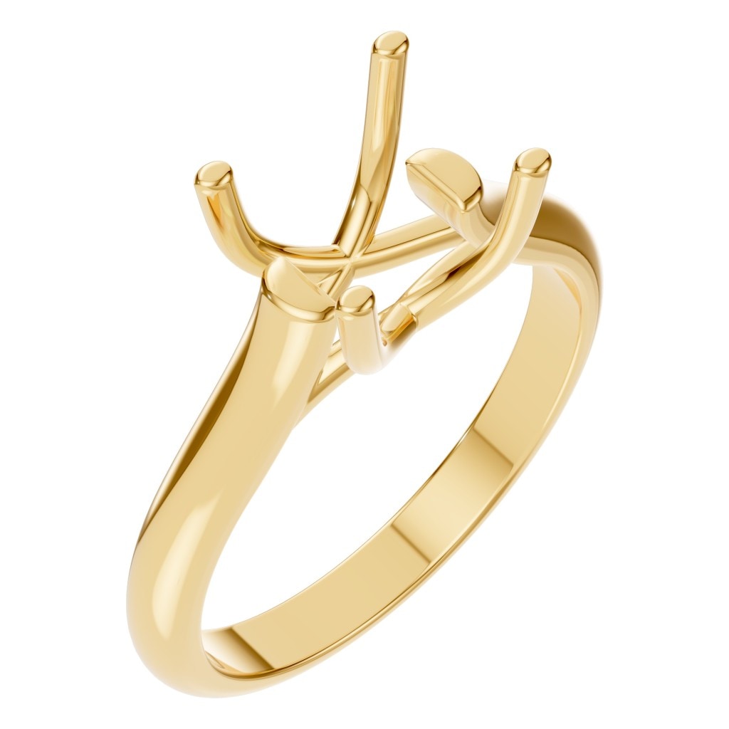 RI-9364 Yellow Gold Ring UNSET - Main View