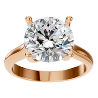RI-9364 Rose Gold Ring SET - Front View