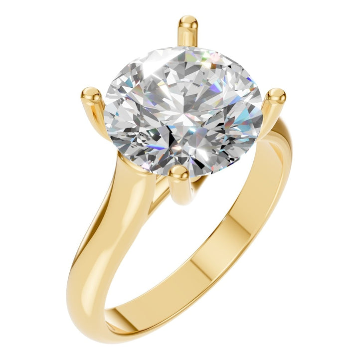Solitaire Ring Mounting - Round 10mm