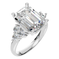RI-9384 White Gold Ring SET - Main View