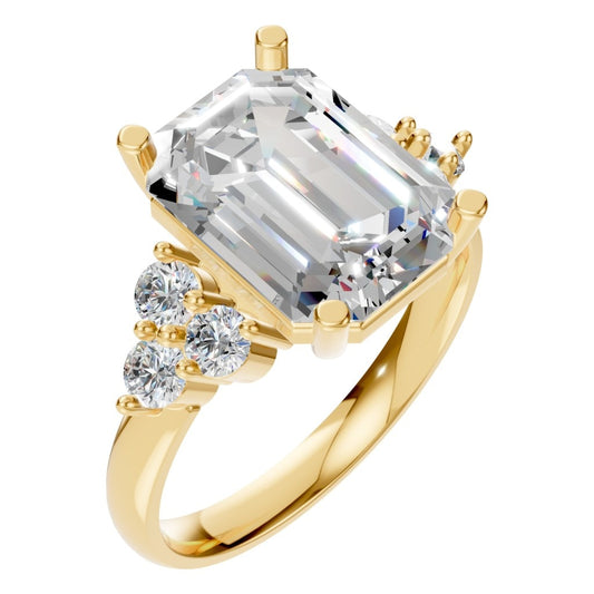 RI-9384 Yellow Gold Ring SET - Main View