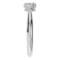 RI-9384 White Gold Ring SET - Side View