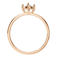 RI-9390 Rose Gold Ring SET - Top View