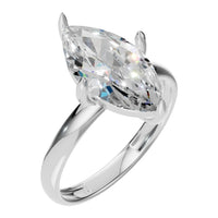 RI-9390 White Gold Ring SET - Main View