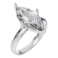 RI-9390 White Gold Ring SET - Main View
