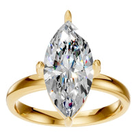 RI-9390 Yellow Gold Ring SET - Front View