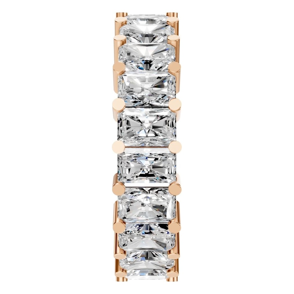 RI-9406 Rose Gold Ring SET - Side View