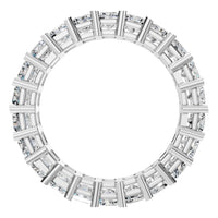 RI-9406 White Gold Ring SET - Top View