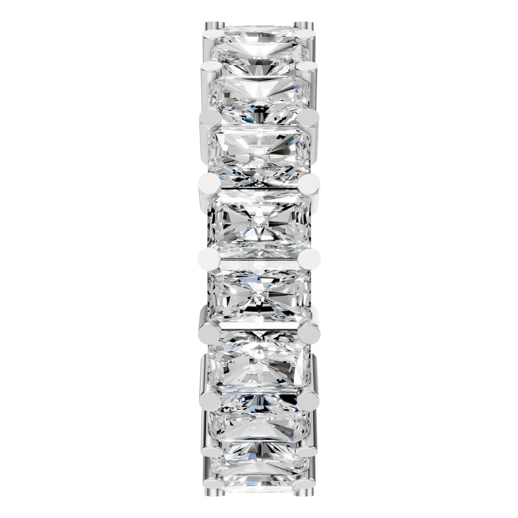 RI-9406 White Gold Ring SET - Side View
