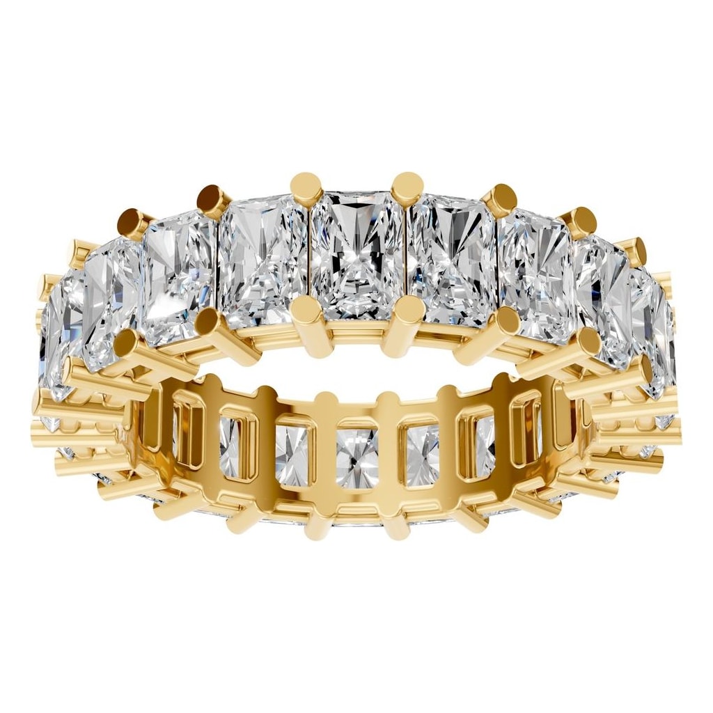 RI-9406 Yellow Gold Ring SET - Front View