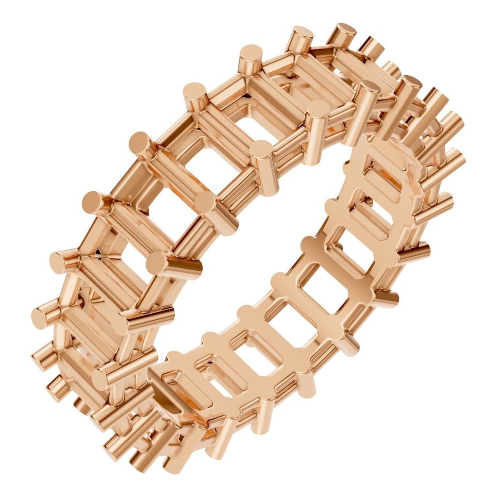 RI-9406 Rose Gold Ring UNSET - Main View