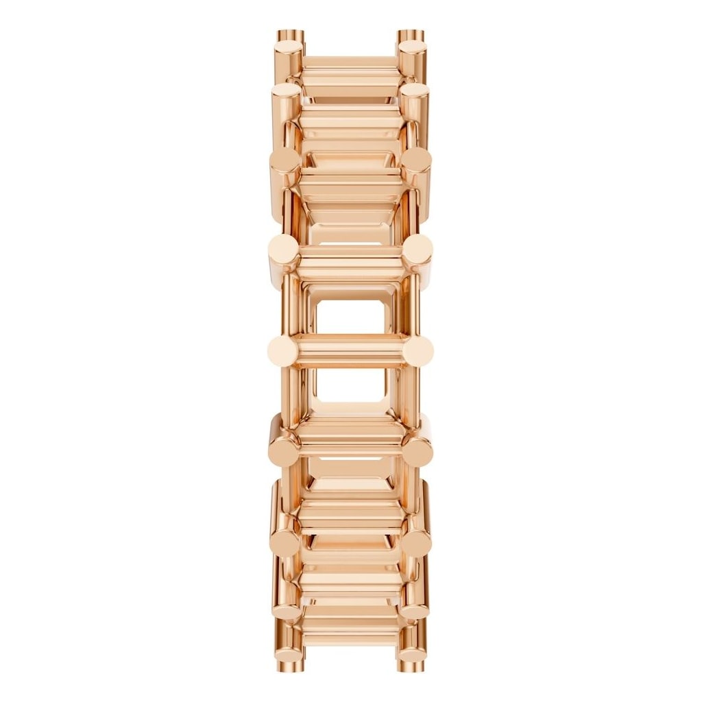 RI-9406 Rose Gold Ring UNSET - Side View