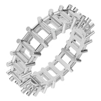 RI-9406 White Gold Ring UNSET - Main View