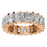 RI-9406 Rose Gold Ring SET - Front View
