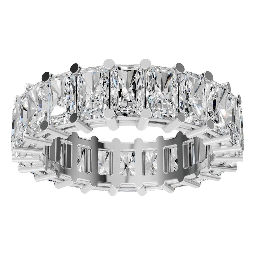 RI-9406 White Gold Ring SET - Front View