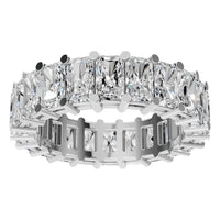 RI-9406 White Gold Ring SET - Front View