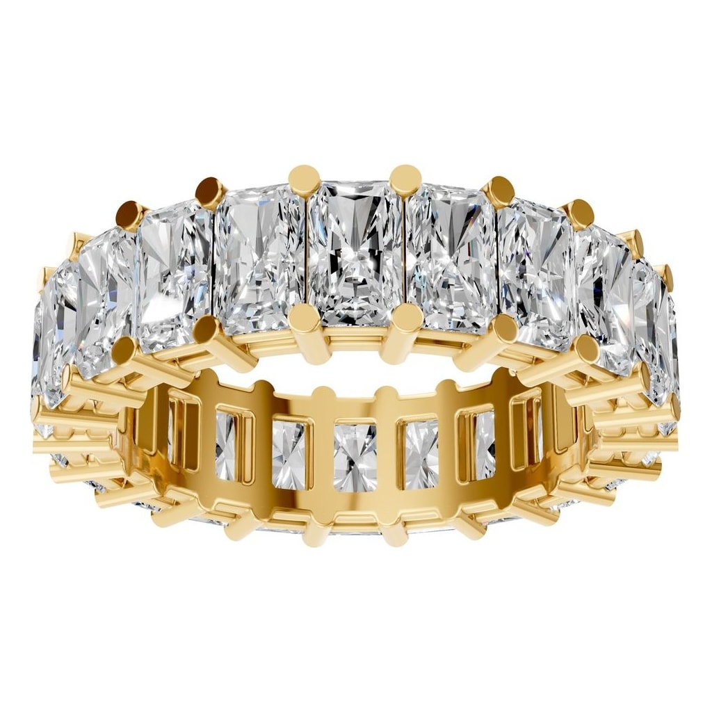RI-9406 Yellow Gold Ring SET - Front View