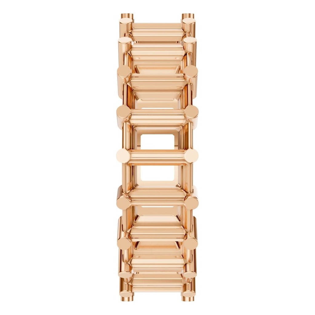 RI-9406 Rose Gold Ring UNSET - Side View
