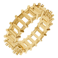 RI-9406 Yellow Gold Ring UNSET - Main View