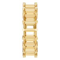 RI-9406 Yellow Gold Ring UNSET - Side View