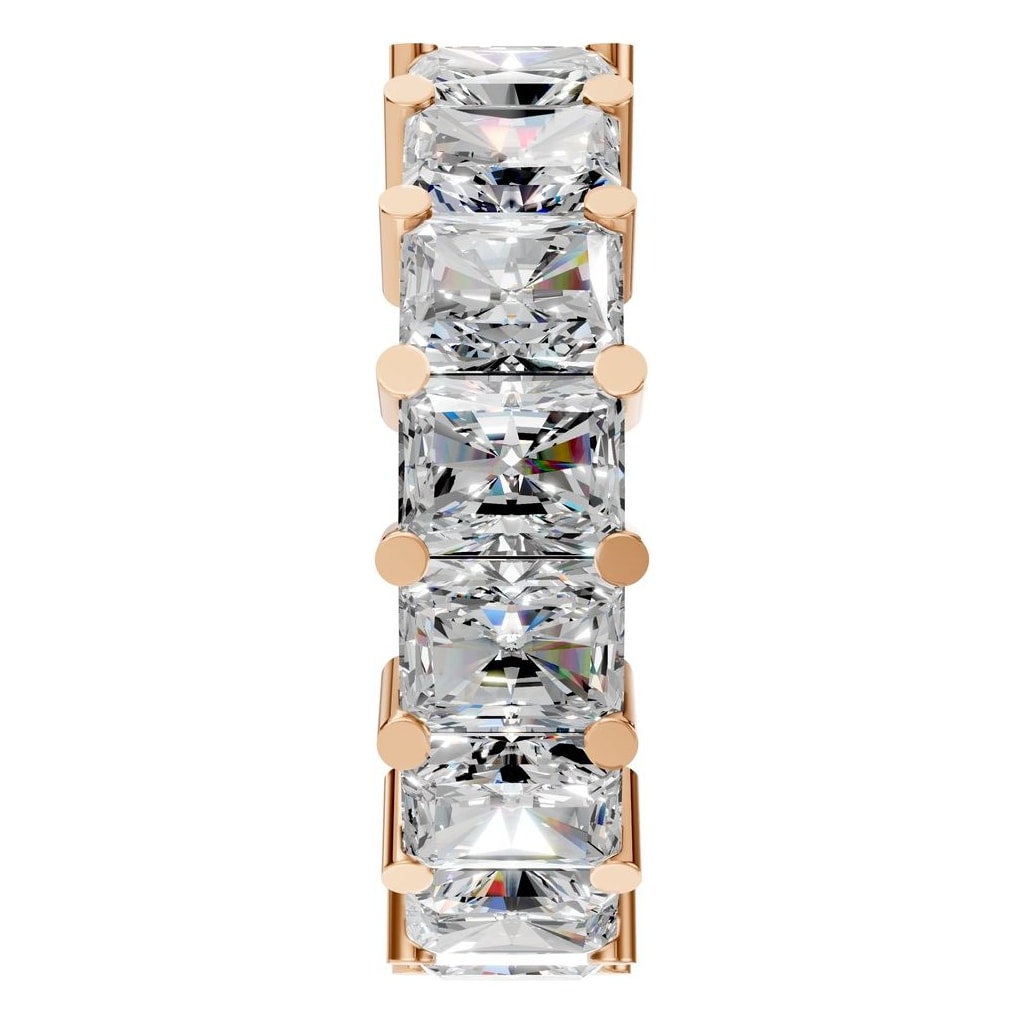 RI-9406 Rose Gold Ring SET - Side View