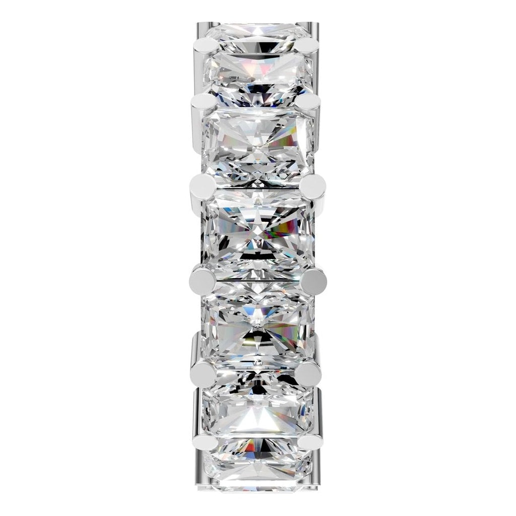 RI-9406 White Gold Ring SET - Side View