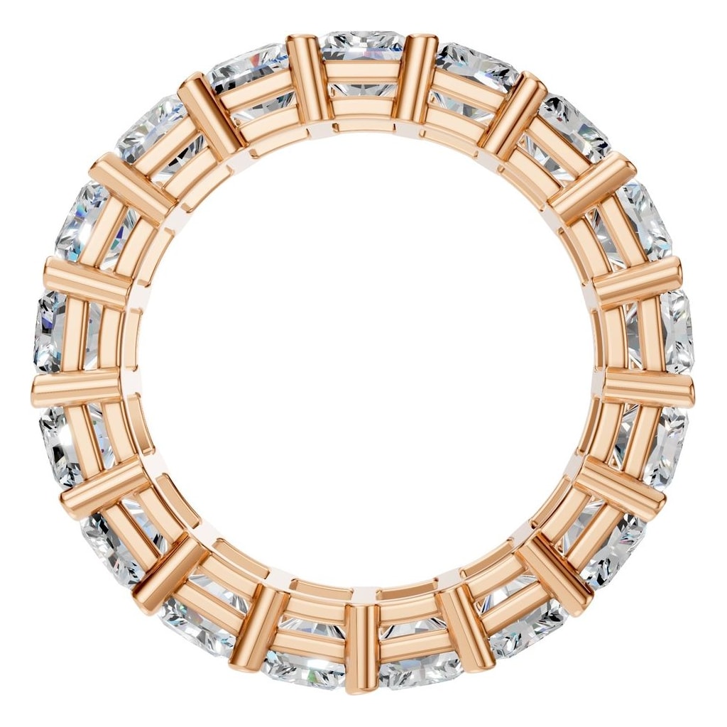 RI-9406 Rose Gold Ring SET - Top View
