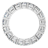 RI-9406 White Gold Ring SET - Top View