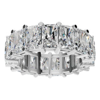 RI-9406 White Gold Ring SET - Front View