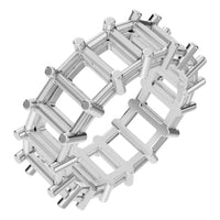 RI-9406 White Gold Ring UNSET - Main View