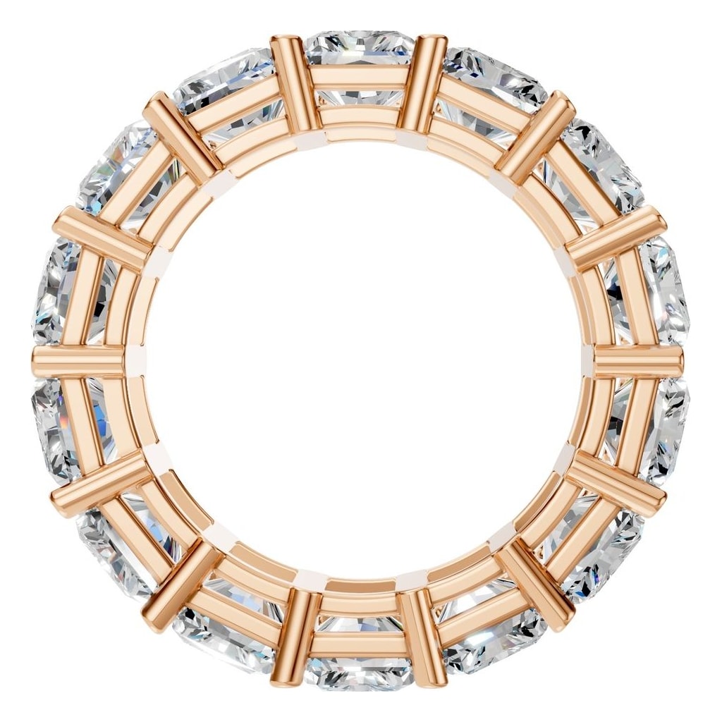 RI-9406 Rose Gold Ring SET - Top View