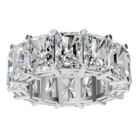 RI-9406 White Gold Ring SET - Front View