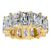 RI-9406 Yellow Gold Ring SET - Front View
