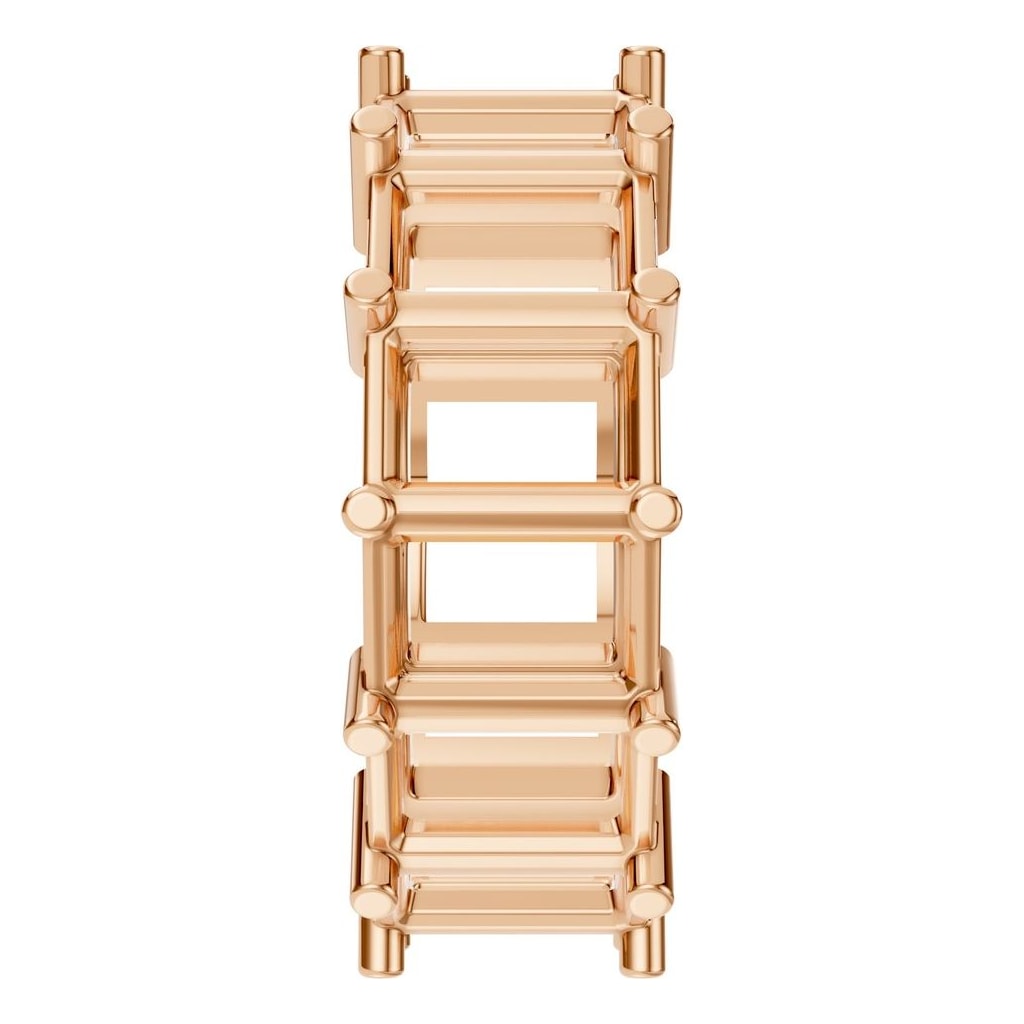 RI-9406 Rose Gold Ring UNSET - Side View