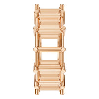 RI-9406 Rose Gold Ring UNSET - Side View