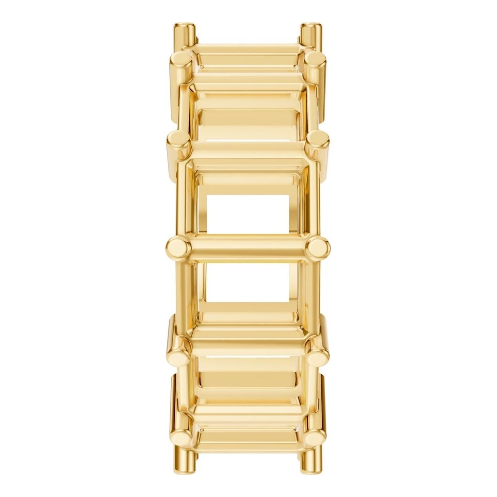 RI-9406 Yellow Gold Ring UNSET - Side View