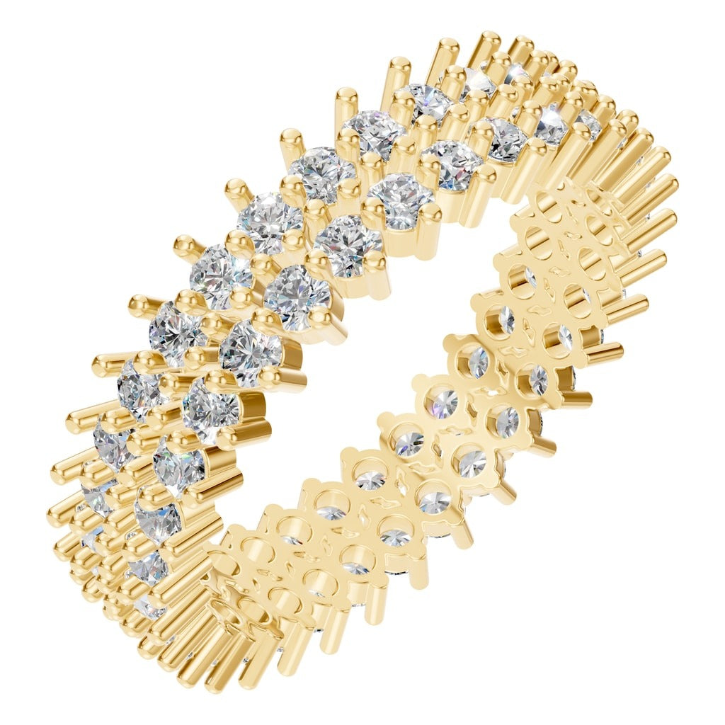 RI-9415 Yellow Gold Ring SET - Main View