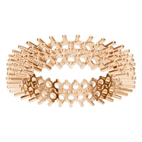 RI-9415 Rose Gold Ring UNSET - Front View