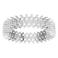 RI-9415 White Gold Ring UNSET - Front View