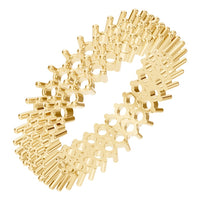 RI-9415 Yellow Gold Ring UNSET - Main View