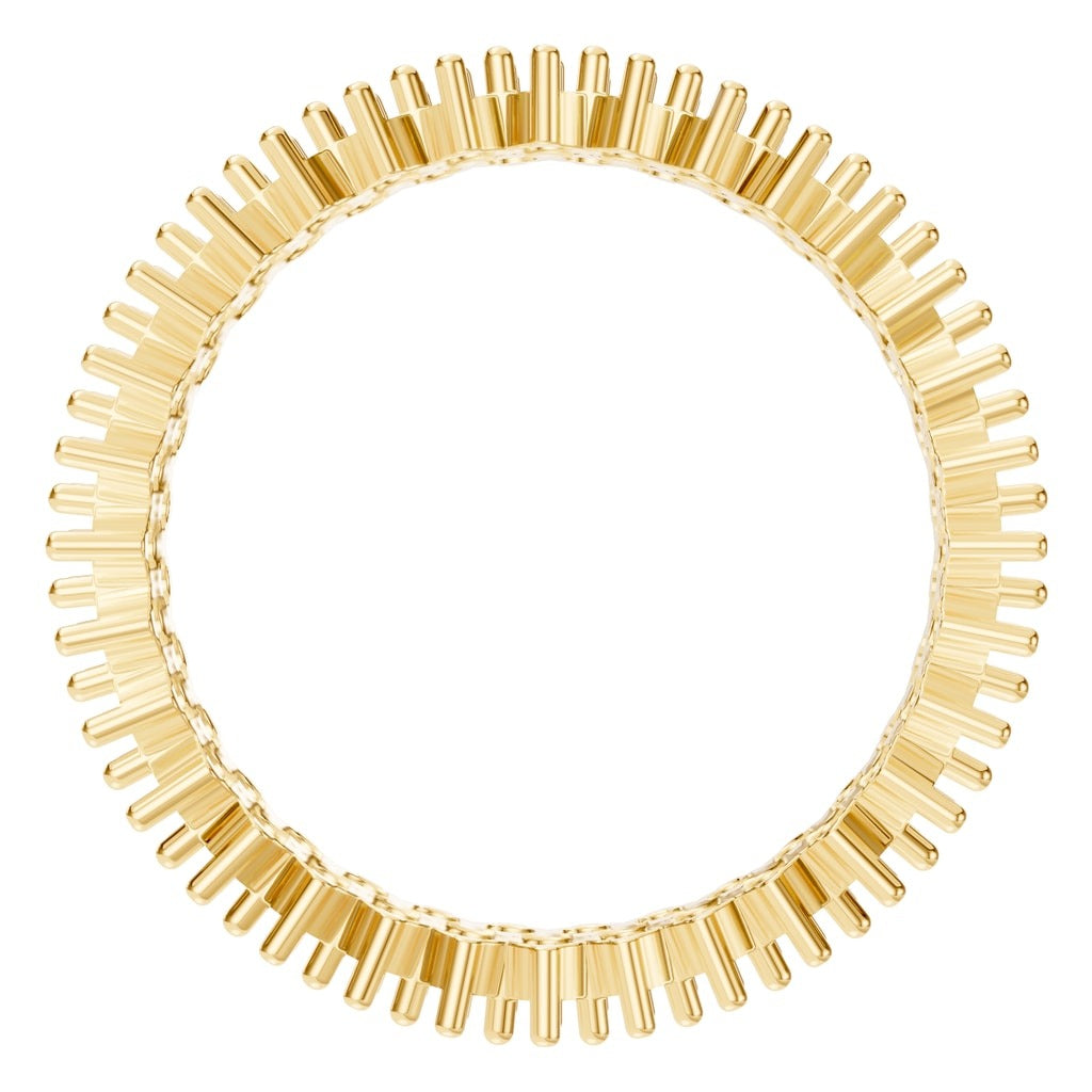 RI-9415 Yellow Gold Ring UNSET - Top View