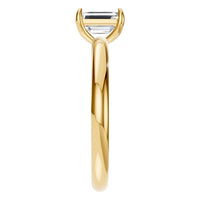 RI-9495 Yellow Gold Ring SET - Side View