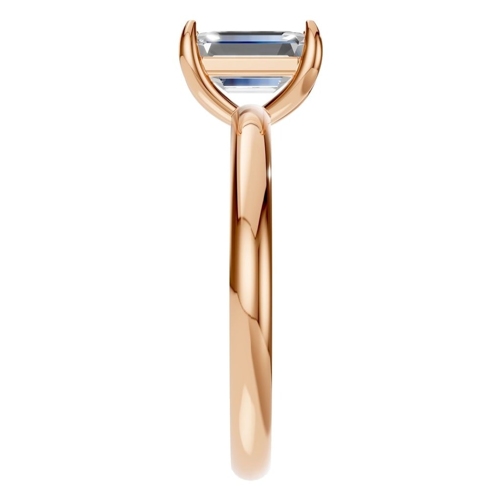 RI-9495 Rose Gold Ring SET - Side View