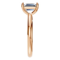 RI-9495 Rose Gold Ring SET - Side View