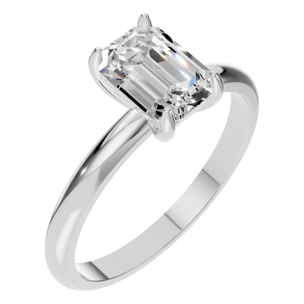 RI-9495 White Gold Ring SET - Main View
