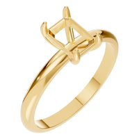 RI-9495 Yellow Gold Ring UNSET - Main View