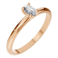 RI-9495 Rose Gold Ring SET - Main View