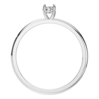 RI-9495 White Gold Ring SET - Top View